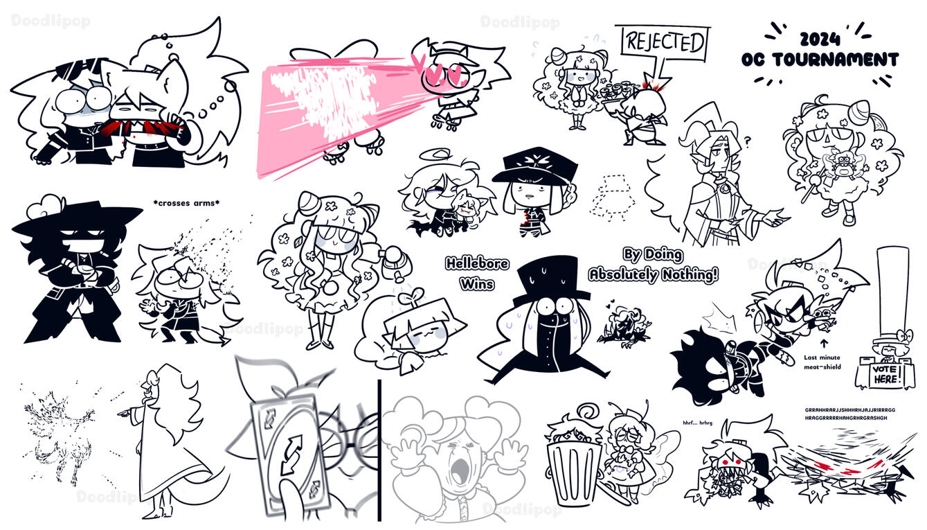 OC Tournament 2024. Friends voted for a King and Queen!