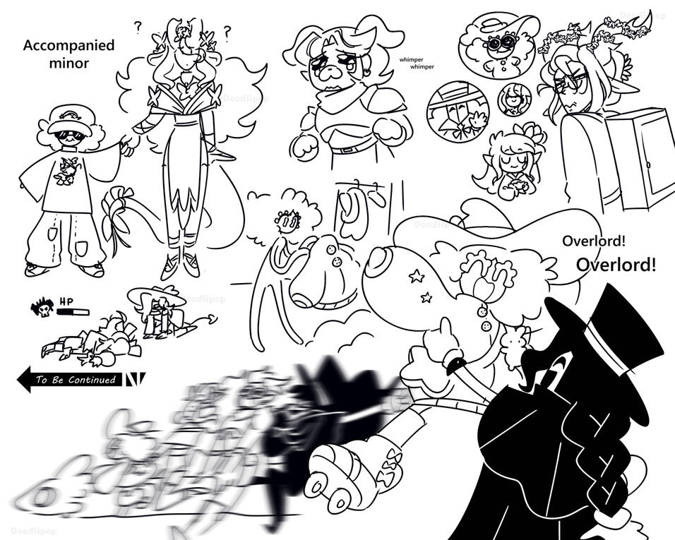 Wish&#39;s Brew. Doodle Page 01.